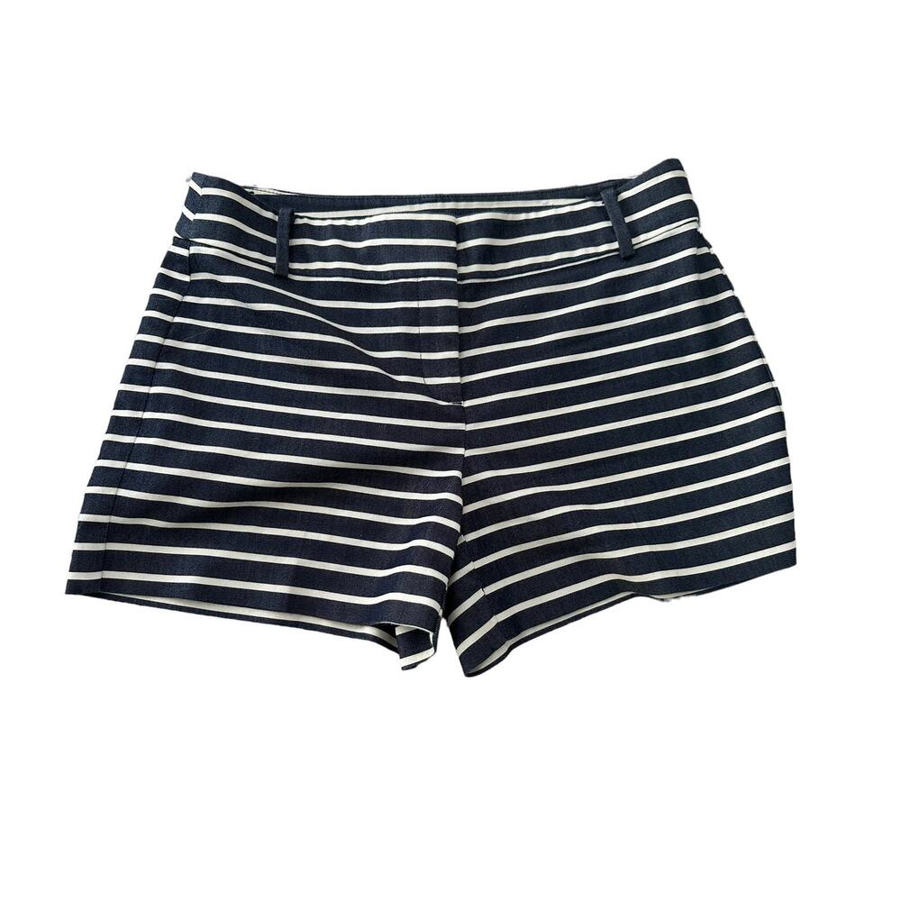 Ann Taylor Loft Shorts size 2 Blue White